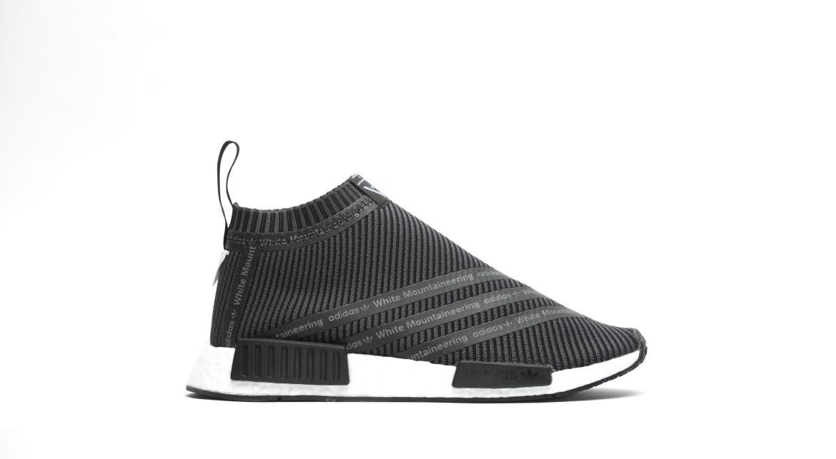 All black nmd city sock best sale